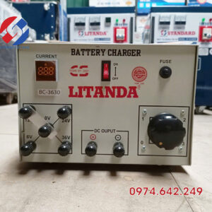 Bộ Nạp Ắc Quy 12v Tự Ngắt BC-3630 Tự Động Ngắt An Toàn Dùng Cho Sạc Ôtô Và Xe Máy
