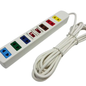 Ổ Cắm Lioa 6 Lỗ 2 Công Tắc Phù Hợp Mọi Loại Phích Cắm Gia Đình